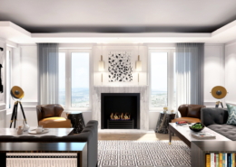 Charedi Perfection, Romema Jerusalem — design by Beth Kopin Interiors; renderings by Lilika-Studio